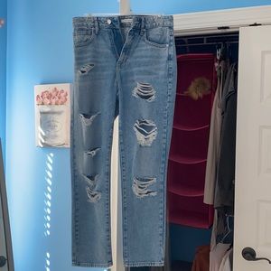 PacSun Ripped Mom Jeans